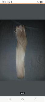 LuxRussian Tape Extensions - Blond 60cm 175gram, Ophalen of Verzenden, Zo goed als nieuw, Pruik of Haarverlenging