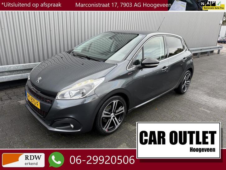 Peugeot 208 1.2 PureTech GT-line 133Dkm.NAP, H/Leer, Clima,, Auto's, Peugeot, Bedrijf, Te koop, ABS, Achteruitrijcamera, Airbags
