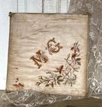 Brocante oude Franse zijde lingeriehoes / lingerie hoes, Ophalen of Verzenden