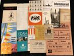 Oude folders  reclame info feestgids lofdicht EDAM, Ophalen of Verzenden