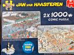Jan van Haasteren 2 x 1000 Elfstedentocht en nieuwjaarsduik, Ophalen, 500 t/m 1500 stukjes, Zo goed als nieuw