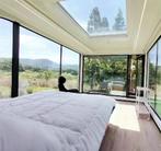 Mooie Luxe Caravan, Woonunit, Tiny House, Mantelzorgwoning, Caravans en Kamperen, Tenten, Verzenden, Nieuw, Sensus Motio, Tot en met 5