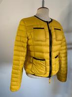 Twin set gewatteerd jack jas kort geel zwart L = 38/M - 40/L, Maat 38/40 (M), Twinset, Verzenden, Geel