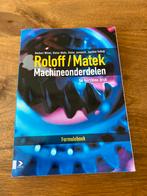 Roloff/Matek Machineonderdelen 9789039526453, Ophalen of Verzenden, Zo goed als nieuw, Overige niveaus, Nederlands