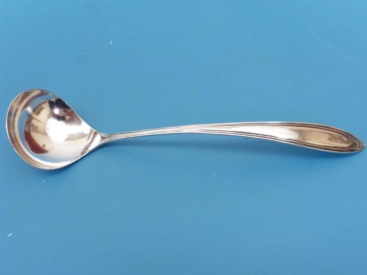 Zilveren jamlepel puntfilet                             Z237, Antiek en Kunst, Antiek | Goud en Zilver, Zilver, Ophalen of Verzenden