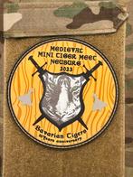 Pvc embleem Medievac mini tiger meet Neuburg 2023, Verzenden, Luchtmacht, Duitsland, Embleem of Badge