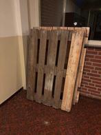 2 pallets, Doe-het-zelf en Verbouw, Hout en Planken, Ophalen, Zo goed als nieuw, 50 mm of meer, Pallet