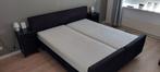 Boxspring 180x200 met Pullman matrassen, Ophalen, Gebruikt, Tweepersoons, Grijs