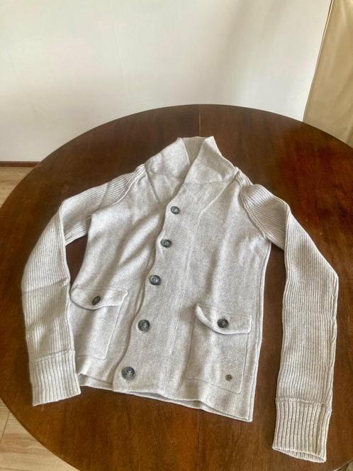 Hugo Boss Trui Grijs Wol (geen Hilfiger, Ralph Lauren), Kleding | Heren, Truien en Vesten, Maat 48/50 (M), Grijs, Ophalen of Verzenden