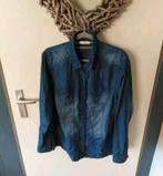 Spijkerblouse maat 42 / l merk charles vogele, Charles Vogele, Blauw, Maat 42/44 (L), Ophalen of Verzenden