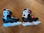 Zwarte verstelbare maat Nijdam ijshockeyschaatsen maat 35-37, Ophalen of Verzenden, Zo goed als nieuw, IJshockeyschaatsen, Nijdam