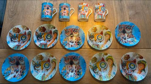 Allen Design Servies Set, Huis en Inrichting, Keuken | Servies, Zo goed als nieuw, Compleet servies, Overige stijlen, Ophalen