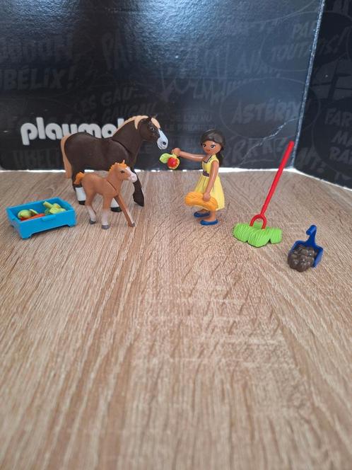 Playmobil: Spirit Riding Free; Pru met paard + veulen (70122, Kinderen en Baby's, Speelgoed | Playmobil, Gebruikt, Ophalen of Verzenden