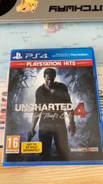 PS4 Uncharted 4, Ophalen of Verzenden, Zo goed als nieuw