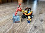LEGO City - set 60185 - Krachtige Mijnbouwsplitter, Kinderen en Baby's, Speelgoed | Duplo en Lego, Ophalen of Verzenden, Zo goed als nieuw