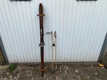 Vintage / retro ski’s incl. stokken beschikbaar voor biedingen