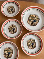 Vintage Italiaanse pasta borden + schaal, Keramiek, Ophalen of Verzenden, Zo goed als nieuw, Bord(en)