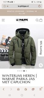 Le phillipe parka jas, Ophalen of Verzenden, Nieuw, Blauw