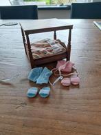 Sylvanian families Hemelbed (luxery four poster bed), Ophalen of Verzenden, Gebruikt, Poppenhuis