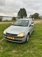 Opel Corsa 1.2 16V 5D 2002 Grijs, Auto's, Voorwielaandrijving, 450 kg, 74 pk, Origineel Nederlands