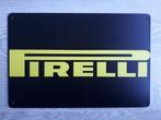 Pirelli 20x30 cm Reclamebord, Verzamelen, Ophalen of Verzenden, Nieuw, Reclamebord