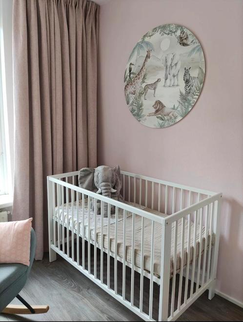 Ikea ledikant, inclusief matras en hoeslakens., Kinderen en Baby's, Kinderkamer | Complete kinderkamers, Gebruikt, Jongetje of Meisje