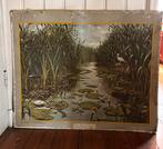 Oude schoolplaat - Sloot, Ophalen