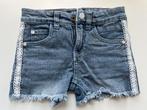 Denim short meisje maat 128, Broek, Gebruikt, Meisje, Terstal