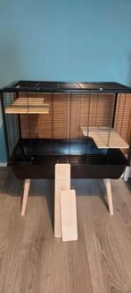 Hamster Kooi op poten, Dieren en Toebehoren, Kooi, Minder dan 75 cm, Zo goed als nieuw, Hamster