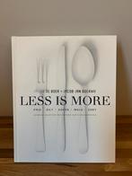Sacha de Boer - Less is more, Sacha de Boer; Jacob-Jan Boerma, Ophalen of Verzenden, Zo goed als nieuw, Gezond koken