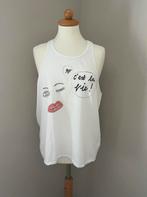 Maison Scotch tanktop wit met print M, Kleding | Dames, Maat 38/40 (M), Wit, Zo goed als nieuw, Zonder mouw