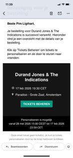 Durand Jones & the Indications, Eén persoon, Februari
