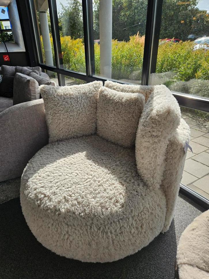 Luxe fauteuil Pastille Doodle - Nieuw in verpakking!, Huis en Inrichting, Fauteuils, Nieuw, Stof, 100 tot 125 cm, Ophalen of Verzenden