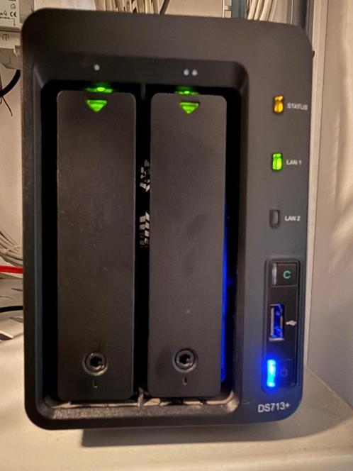 Synology NAS DS713+, Computers en Software, NAS, Gebruikt, Ophalen of Verzenden
