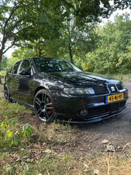 Seat Leon 2.8 V6 150KW 4WD 2003 Zwart, Auto's, Seat, Particulier, Leon, Benzine, Euro 3, G, Hatchback, Handgeschakeld, Origineel Nederlands