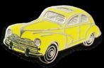 Peugeot type 203-  geel emaille, Verzenden, Nieuw, Transport, Speldje of Pin