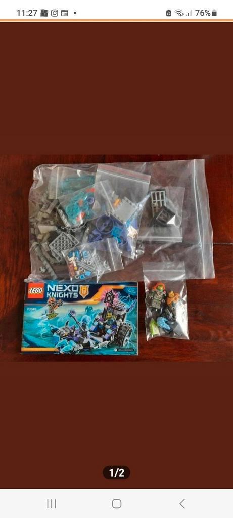 Lego 70349 Nexo Knichts., Kinderen en Baby's, Speelgoed | Duplo en Lego, Zo goed als nieuw, Ophalen of Verzenden