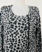 Juffrouw Jansen grijze jurk maat 36, Kleding | Dames, Jurken, Ophalen of Verzenden, Zo goed als nieuw, Knielengte, Maat 36 (S)