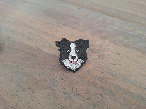 1 mooie honden pin van een Border Collie te koop, Verzamelen, Speldjes, Pins en Buttons, Nieuw, Speldje of Pin, Dier of Natuur