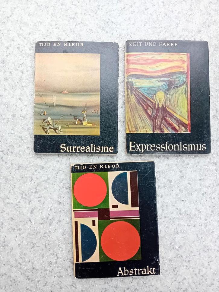 Tijd en Kleur: Surrealisme, Expressionisme, Abstract, Boeken, Kunst en Cultuur | Beeldend, Gelezen, Schilder- en Tekenkunst, Ophalen of Verzenden