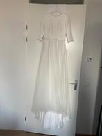 Trouwjurk Jessie K 21101 maat 34 driekwart mouw, Kleding | Dames, Trouwjurk, Wit, Jessie K, Ophalen of Verzenden