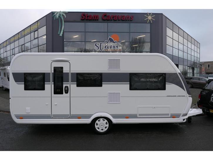 Hobby Excellent Edition 495 UL NIEUW MODEL 2026, Caravans en Kamperen, Caravans, tot en met 4, 1000 - 1250 kg, Rondzit, Hobby