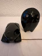 Kikker en Uil van obsidiaan, Ophalen of Verzenden, Zo goed als nieuw, Dier