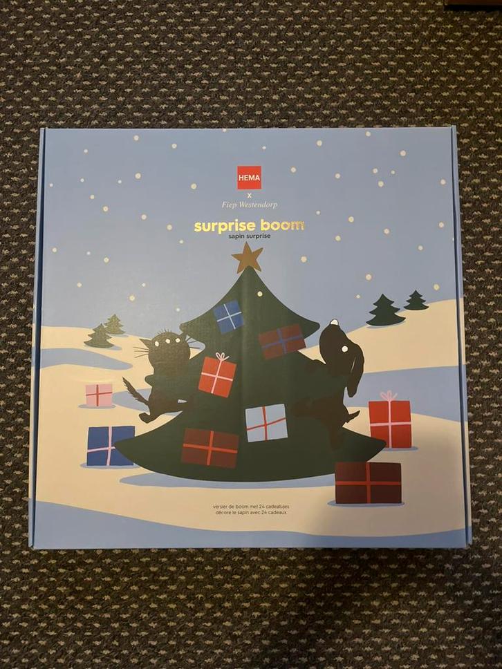 Hema Takkie & Siepie adventkalender, Diversen, Kerst, Zo goed als nieuw, Ophalen of Verzenden