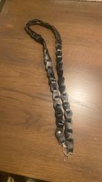 Zwarte Echt Leren Telefoon/ Tassen Riem Nieuw!, Nieuw, Ophalen of Verzenden, Riem of Ceintuur, Echt leder