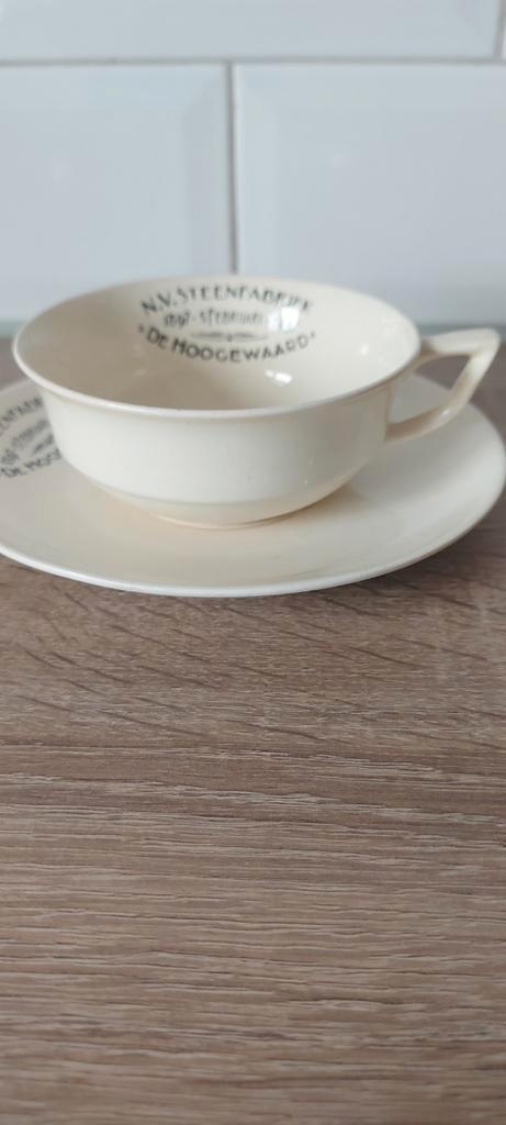 Kopje steenfabriek de Hoogewaard, societé ceramique, Antiek en Kunst, Antiek | Servies los, Ophalen of Verzenden