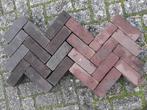 Gebakken klinkers, dikformaat,  7 duimers., Tuin en Terras, Tegels en Klinkers, Ophalen, Zo goed als nieuw, Keramiek, Klinkers