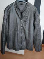 Angelo Litrico Leren Jas - Maat l, Maat 52/54 (L), Bruin, Angelo Litrico, Ophalen of Verzenden