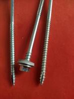 50-100st Verzinkte Sandwich paneelschroeven 6.5 x125 mm wand, Ophalen of Verzenden, Nieuw, 250 cm of meer, Palen