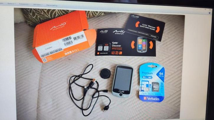 MIO navigatie, Fietsen en Brommers, Fietsaccessoires | Fietscomputers, Nieuw, Draadloos, GPS, Ophalen